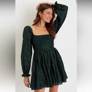 Lulus Green Party Dress